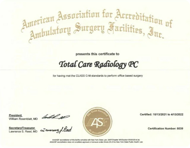 Ambulatory Health Care AAAHC Accreditation