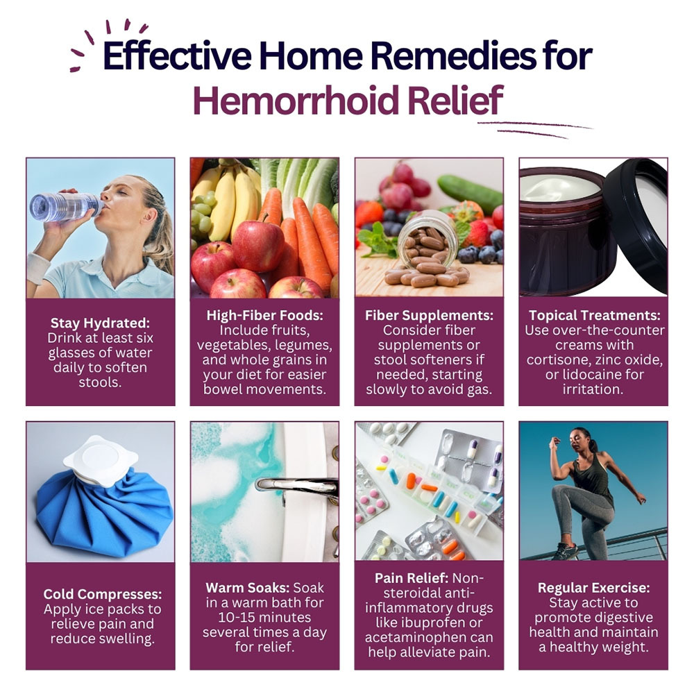 Effective Home Remedies for Hemorrhoid Relief