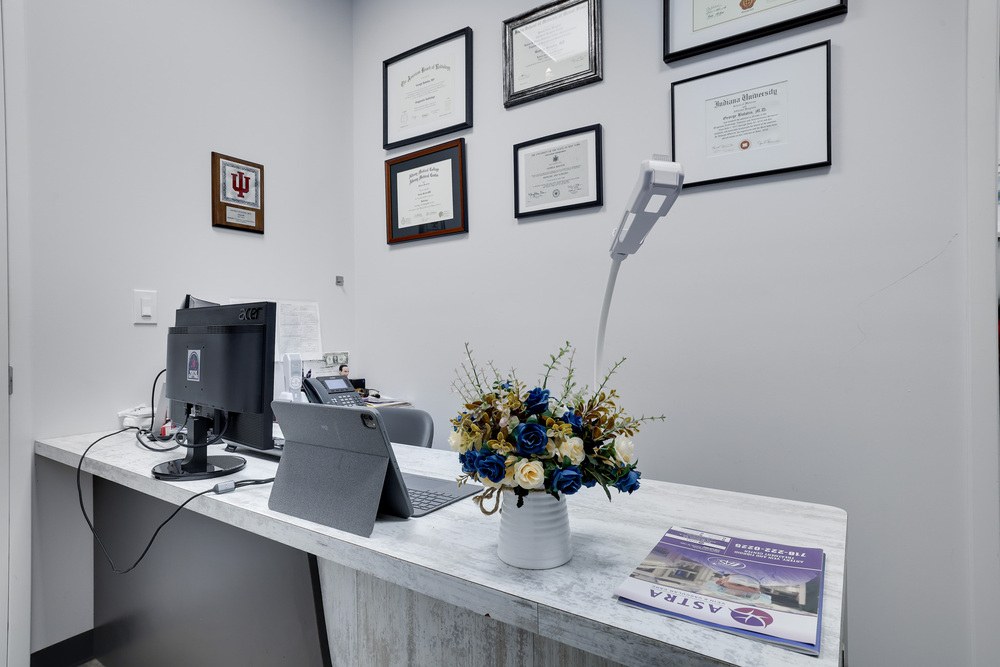 Office of vascular doctor Dr. George Bolotin at Astra Vein Vascular in Astoria Queens