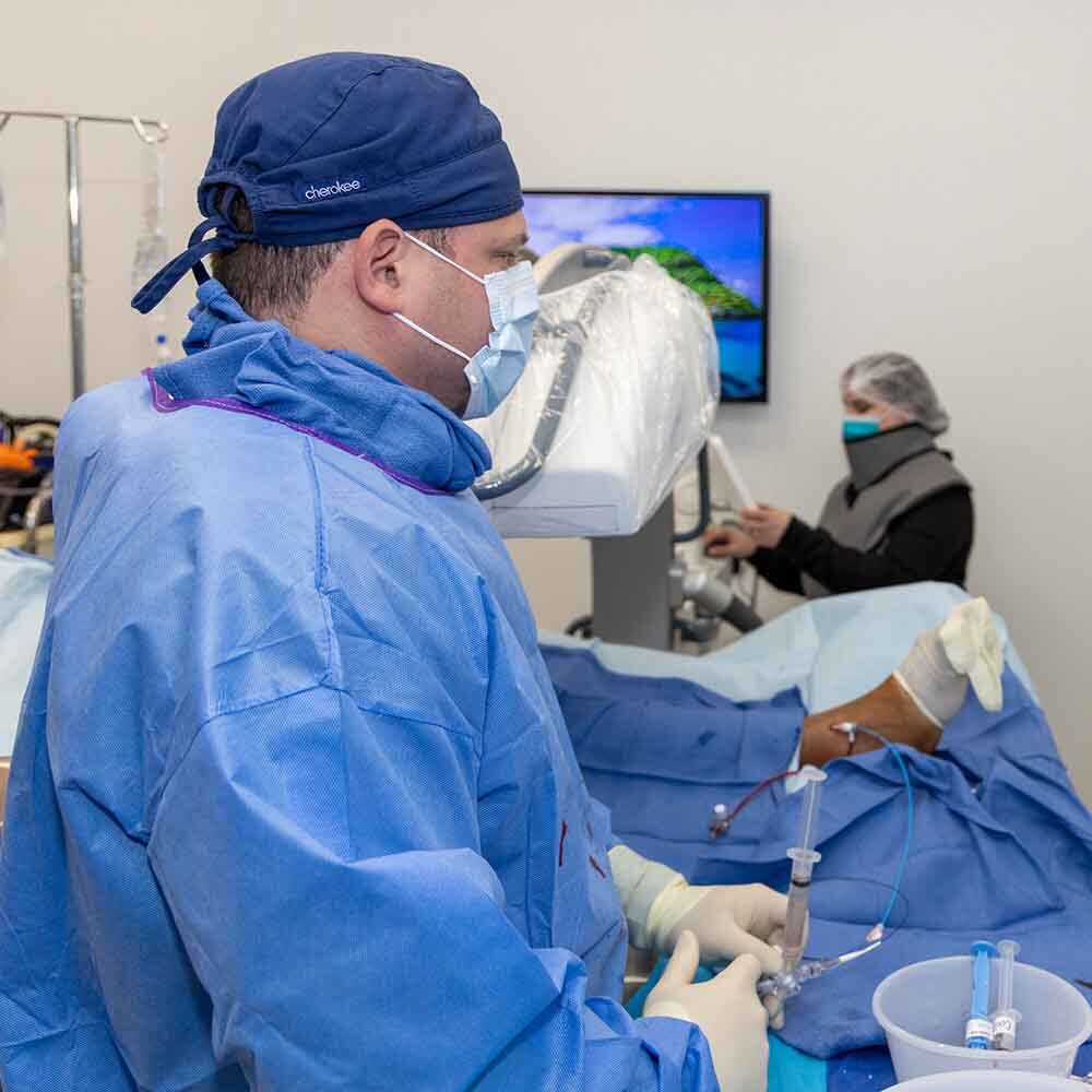 Endovenous Radiofrequency Ablation (RFA) Procedure